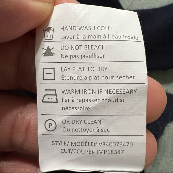 Vince V-Neck 100% Cashmere Navy Blue Sweater - Picture 11 of 12